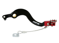 RFX Pro FT Rear Brake Lever (Black/Red) - Honda CRF250 04-09