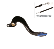 Заден лост за спирачка RFX Pro ST Rear Brake Lever (Hard Anodised Black/Blue) - Yamaha YZF/WRF 450