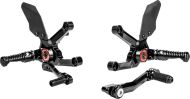 Rear steps MUE2 BK TR 1200RS GILLES MUE2-T01-B