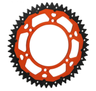 Rear sprocket RFX Pro Series FE 250 SPECIAL EDITION ORANGE (Steel/Aluminium) - 520 48T