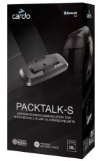 Ενδοεπικοινωνία μοτοσικλέτας CARDO Shoei Packtalk-S Μονό