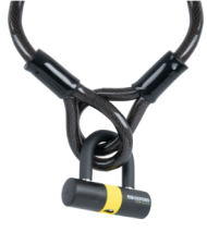 Încuietoare de cablu OXFORD Loop Lock 15 mm x 2,0 m + clemă mini