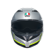 CASTĂ AGV K3 - FORTIFY GRI/NEGRU/GALBEN FLUO