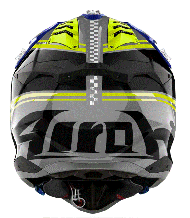 Каска AIROH AVIATOR 3 HIMA BLUE YELLOW