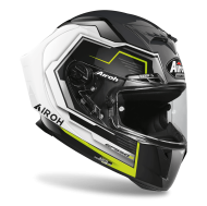 ΚΡΑΝΟΣ AIROH GP550 S RUSH ΛΕΥΚΟ/ΚΙΤΡΙΝΟ