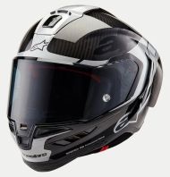Каска ALPINESTARS Supertech R10 Element Black/Carb/Silver