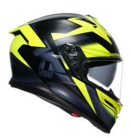 Cască K7 MPLK GLIMPSE NEGRU MAT/GALBEN FLUO