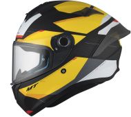 Helmet MT TARGO S KAY B3 MATT BLACK/YELLOW