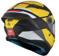 Helmet MT TARGO S KAY B3 MATT BLACK/YELLOW