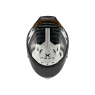 Helmet NEXX X.R3R ZIGER GRAY/GOLD