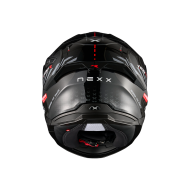 Cască NEXX Y100R FADE NEGRU ROȘU