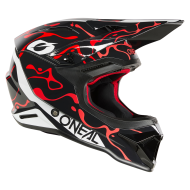 Helmet O'NEAL 1SERIES SPLASH BLACK/RED