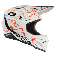 Helmet O'NEAL 1SERIES SPLASH WHITE/ORANGE
