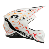 Helmet O'NEAL 1SERIES SPLASH WHITE/ORANGE