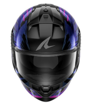 Каска SHARK RIDILL 2 REPTAIA BLACK/BLUE/PURPLE