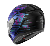 Каска SHARK RIDILL 2 REPTAIA BLACK/BLUE/PURPLE