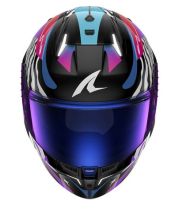 Каска SHARK SKWAL i3  SPEED-FANCY BLACK/ORANGE/PURPLE/WHITE