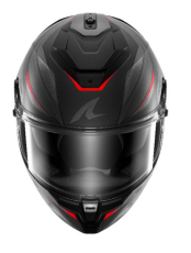 Каска SHARK SPARTAN GT PRO CARBON MEKARIUM МАТ BLACK/GREY/RED
