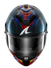 Каска SHARK SPARTAN GT PRO CARBON SPEED-VIB BLACK/BLUE/RED