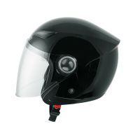 Каска за скутер A-PRO ENGRAVE BLACK