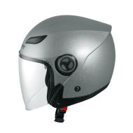 Κράνος Scooter A-PRO ENGRAVE SILVER