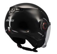 КАСКА ЗА СКУТЕР METRO S SOLID V2 A1 BLACK GLOSS