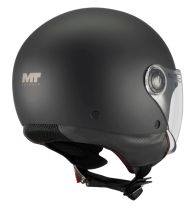 CASCĂ SCUTER MT STREET S PURE A1 NEGRU MAT