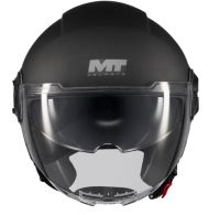 CASCĂ SCUTER MT VIALE SV S PURE A1 NEGRU MAT