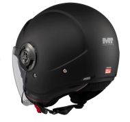 CASCĂ SCUTER MT VIALE SV S PURE A1 NEGRU MAT