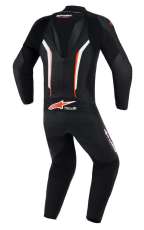 ALPINESTARS ΔΕΡΜΑΤΙΝΗ TEAM 1 ΤΕΜΑΧΙΟ GP FORCE V2 Μαύρο/Λευκό/Φθορίζον Κόκκινο