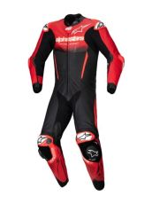 ALPINESTARS ΔΕΡΜΑΤΙΝΗ ΟΜΑΔΑ GP-R7 1-ΤΕΜ. ΜΑΥΡΟ/ΚΟΚΚΙΝΟ