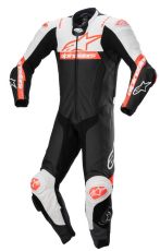 ALPINESTARS Πυραυλική Θωράκιση 1 τεμ. Δερμάτινη Ομάδα Μαύρο/Λευκό/Κόκκινο Φλουό