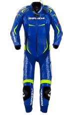 Δερμάτινο μηχανισμό moto με SPIDI TRACK REPLICA EVO BLUE/YELLOW camber