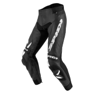 Pantaloni moto din piele SPIDI RR PRO 2 SHORT Negru/Alb