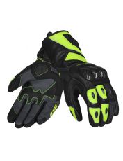 Mănuși de piele pentru motociclete SECA ATOM YELLOW