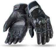 Mănuși din piele 70 DEGRE SUMMER NAKED BLACK/GREY