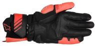 Leather gloves ALPINESTARS GP+ R V3 LTHR RED Fluo
