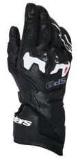 Leather gloves ALPINESTARS SP-9 BLACK/WHITE