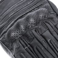 Mănuși din piele BLACK BIKE CAFE PERFORATE