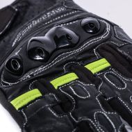 Mănuși din piele BLACK BIKE SPORTSTER NEON