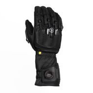 Mănuși din piele KNOX Handroid All Black Mk5