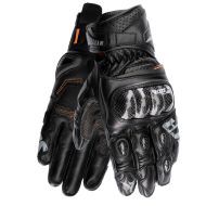 Mănuși din piele SECA TRACKDAY SHORT BLACK