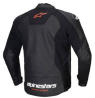 JACHETA MOTO PIELE ALPINESTARS Faster V3 NEGRU/ROSU