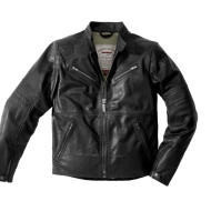 Geaca din piele motociclete SPIDI GARAGE BLACK