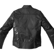 Geaca din piele motociclete SPIDI GARAGE BLACK