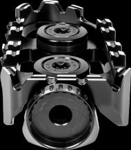 Set of footrests TECH-X BK UF35 GILLES RGK-680-UF35-SET-B