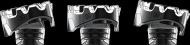 Set of footrests TECH-X BK UF35 GILLES RGK-680-UF35-SET-B