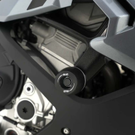 Protecții de protecție R&G RACING Aero, negre, pentru BMW S1000RR 25-26