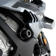Protecții de protecție R&G RACING Aero, negre, pentru BMW S1000RR 25-26