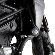R&G RACING Aero Crash Protectors - Black CFMOTO 300 NK 19-24